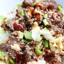 Instant Pot Cupbop Korean Beef