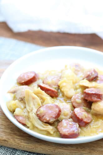 Instant Pot Cajun Chicken, Sausage and Cabbage