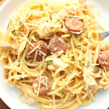 Instant Pot Cajun Chicken Tetrazzini