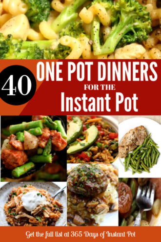 The best Instant Pot one pot meals