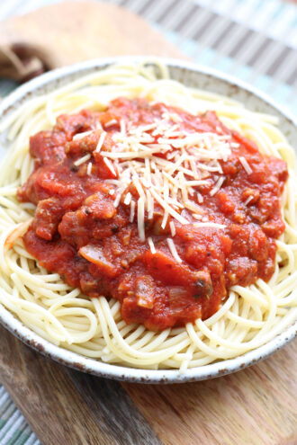 Instant Pot Bev’s Spaghetti