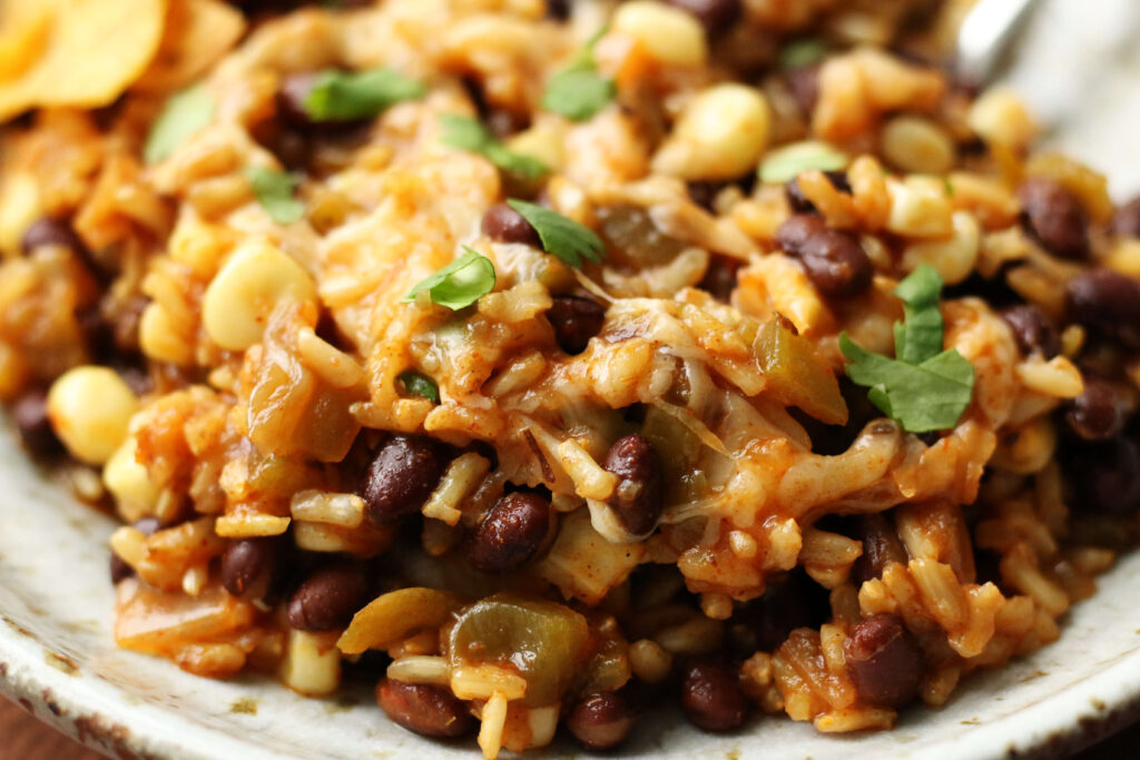 Dave Ramsey Better than I Deserve Casserole Rice and Beans Recipe
