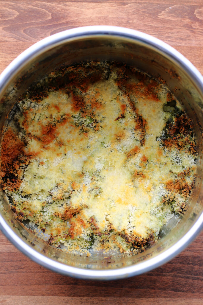 Instant Pot easy broccoli casserole with cream cheese