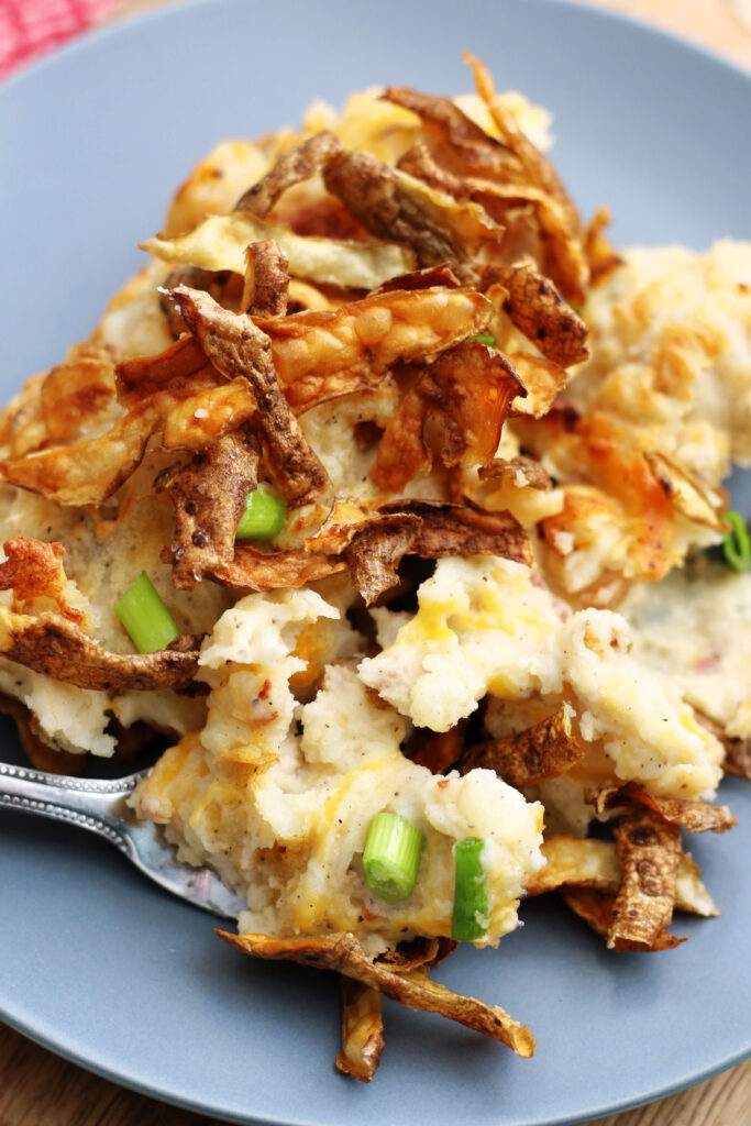 Twice baked potato casserole in the Instant Pot