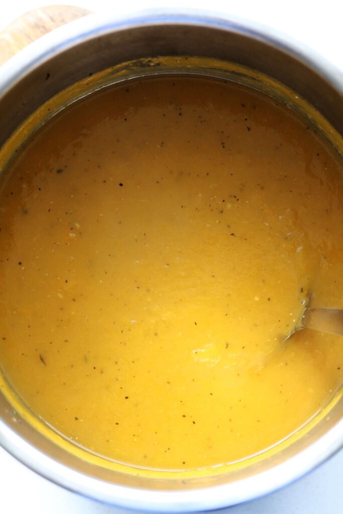 Instant Pot Browned Butter Butternut Squash Soup