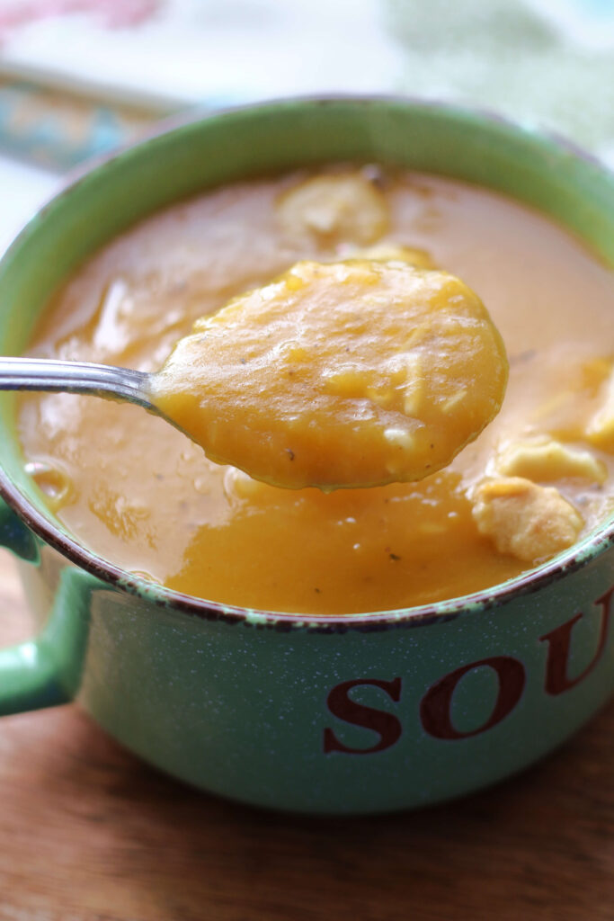 Instant Pot Browned Butter Butternut Squash Soup