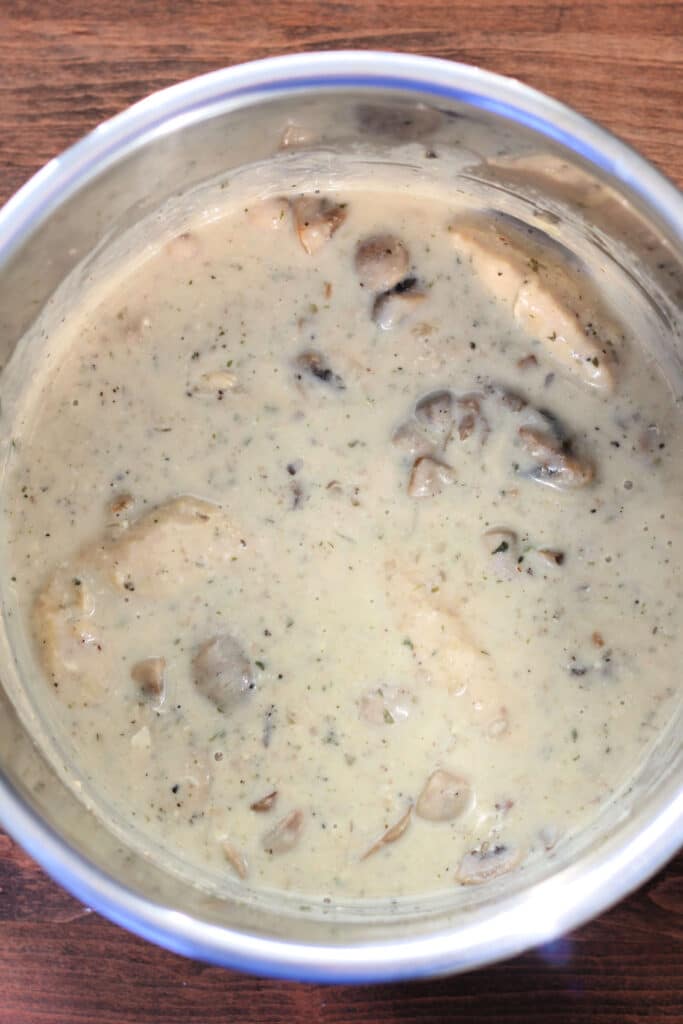 instant pot tarragon mushroom chicken recipe