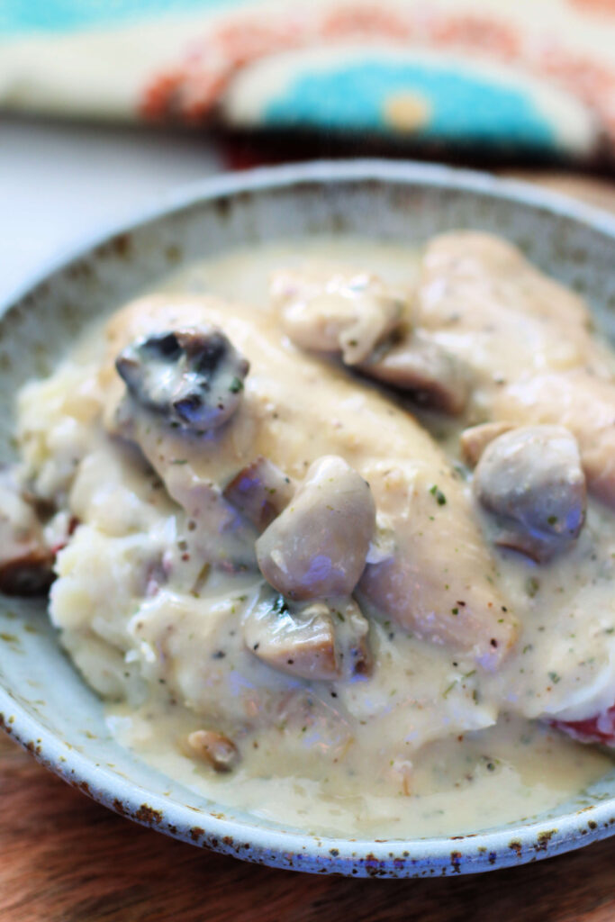 instant pot tarragon mushroom chicken recipe