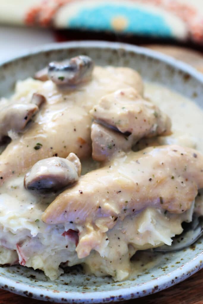 instant pot tarragon mushroom chicken recipe