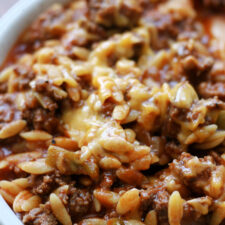 Amish Hamburger Casserole