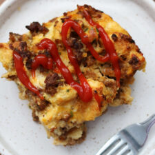 Lancaster County Amish Cheeseburger Casserole