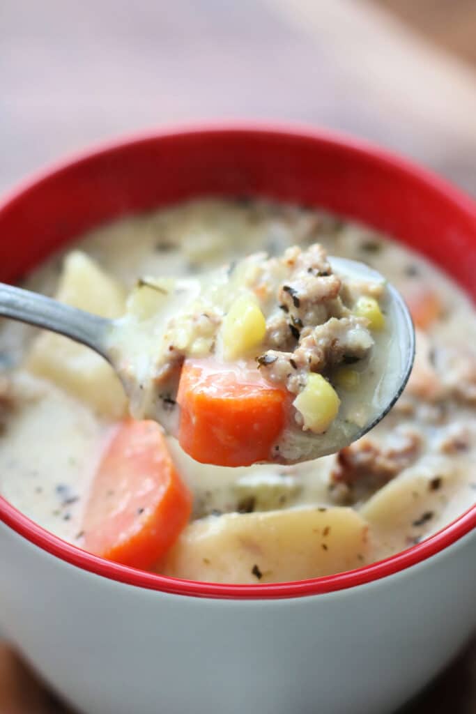Instant Pot Country Sausage Soup