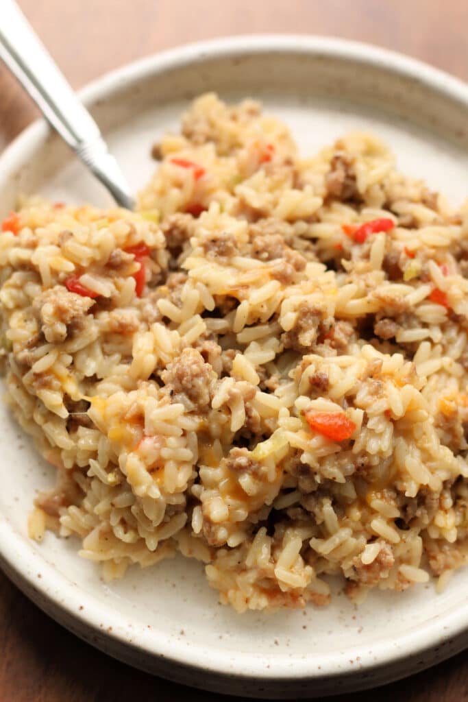 Easy One-Pot Sausage & Rice Dinner