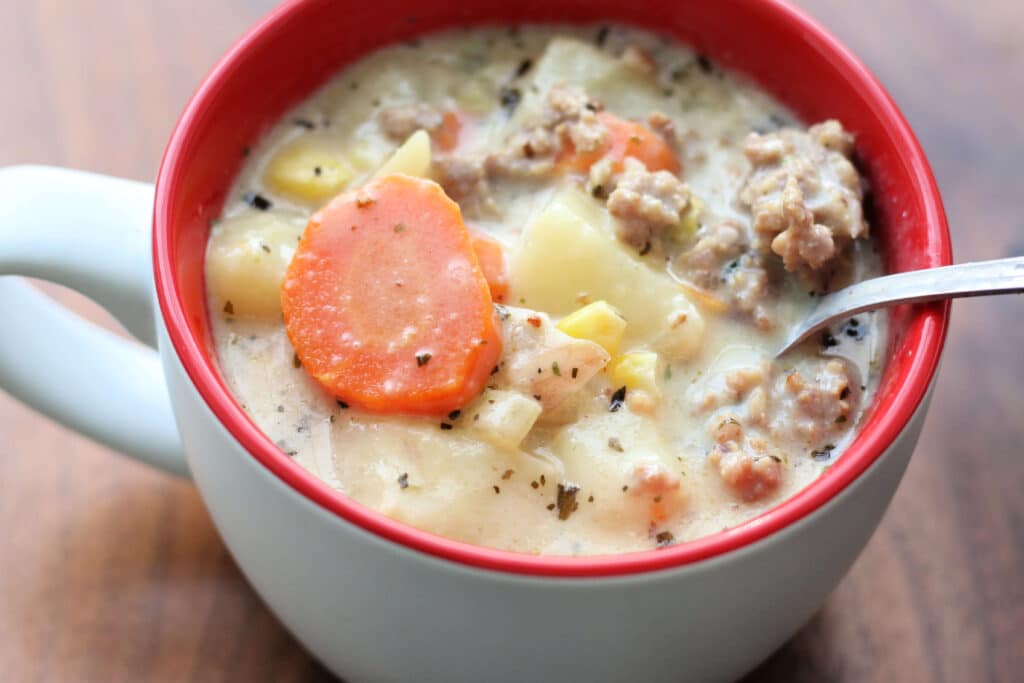 Instant Pot Country Sausage Soup