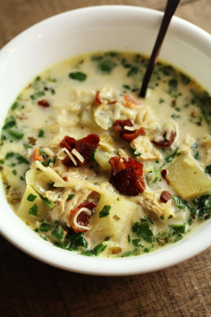 Bacon Chicken Potato Soup