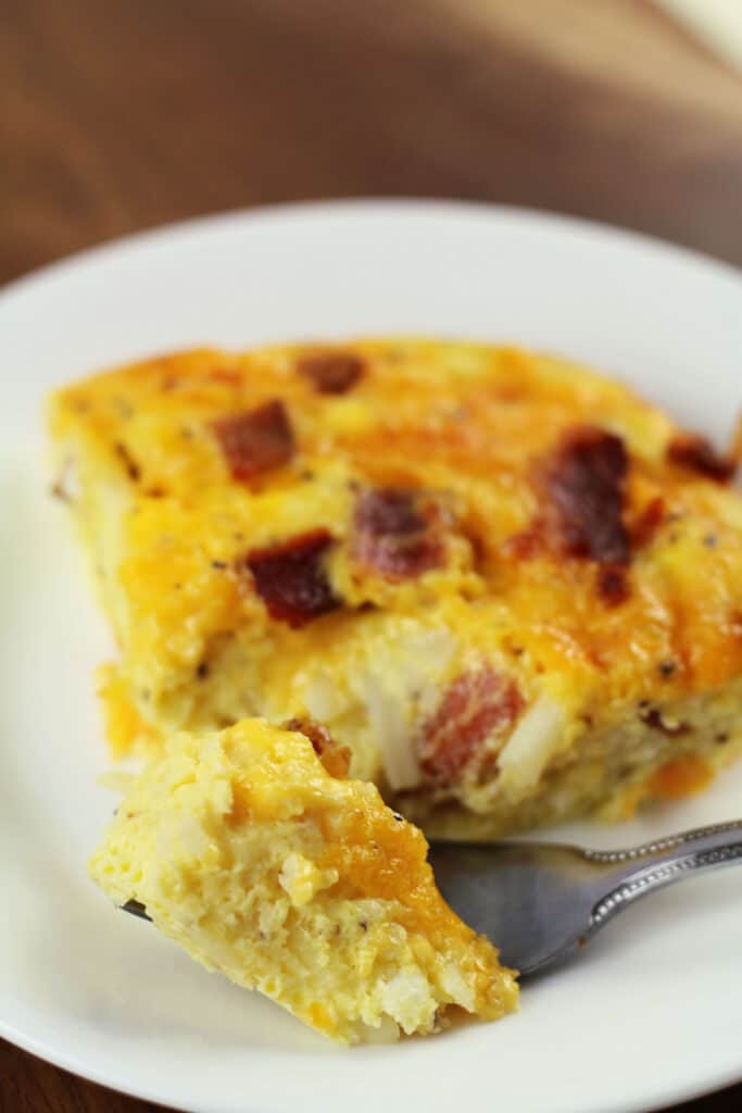 Bacon, Potato and Egg Casserole