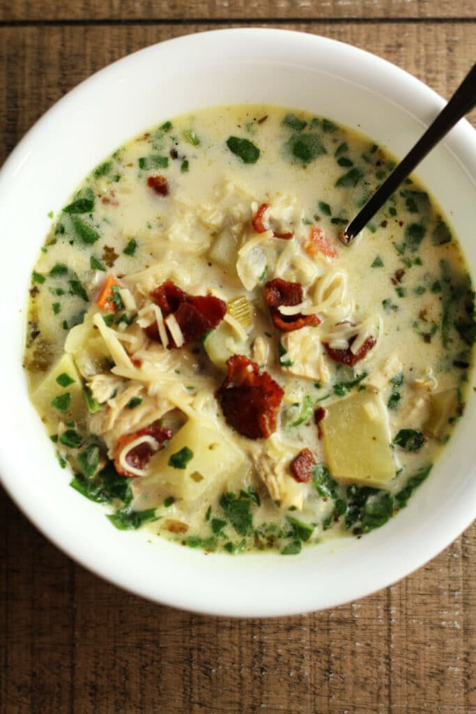Bacon Chicken Potato Soup