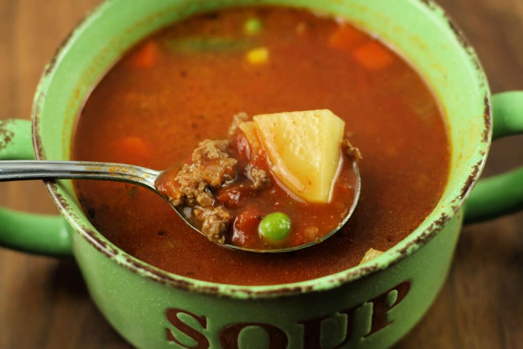 Easy Hamburger Soup
