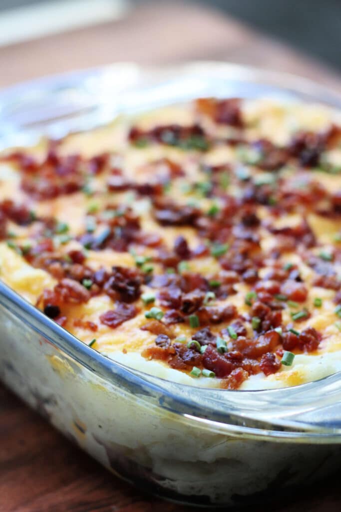 Loaded Mashed Potato Casserole