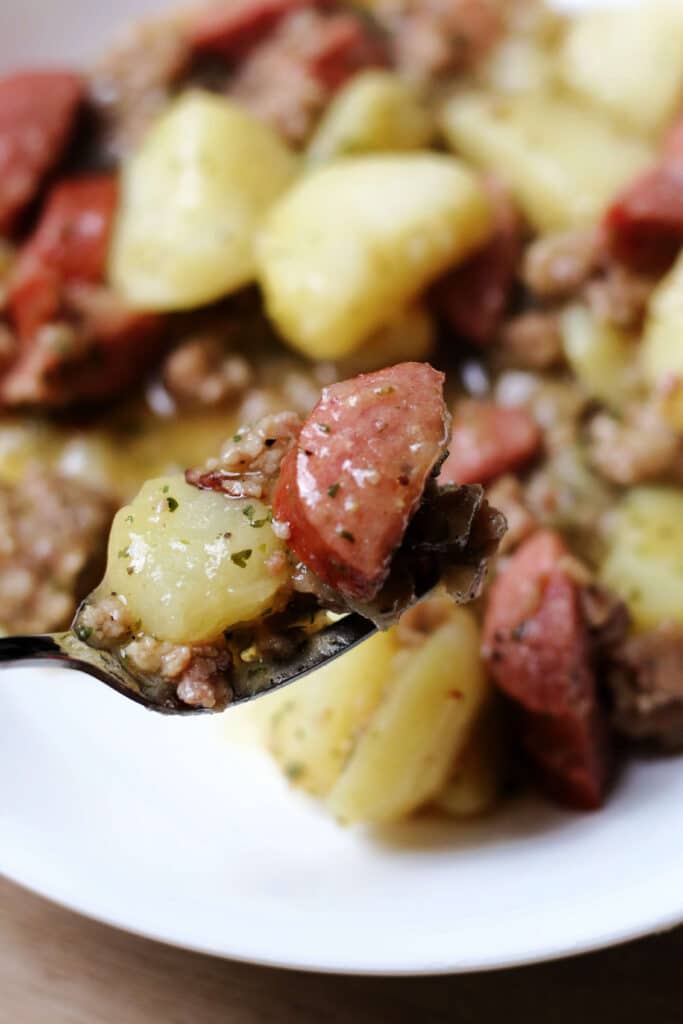 Easy Sausage and Potatoes (Instant Pot or Slow Cooker)