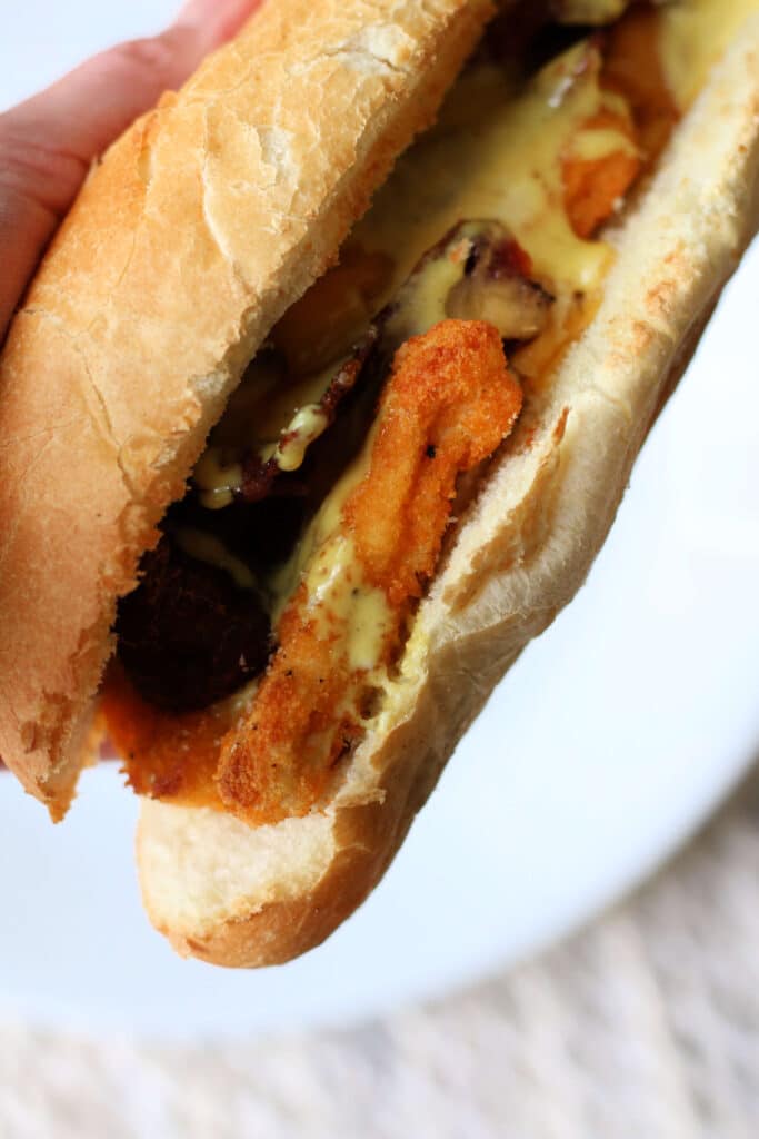 South Carolina Bird Dog Sandwich