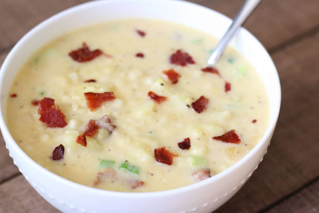 Comforting Potato Bacon Soup