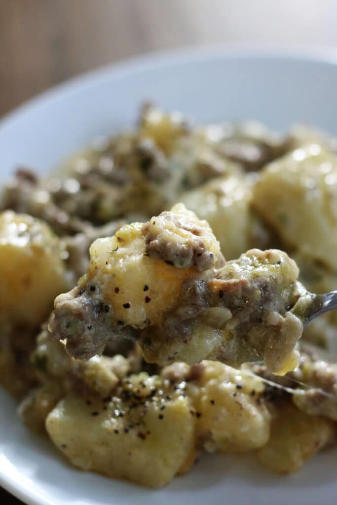 Creamy Beef and Potato Casserole