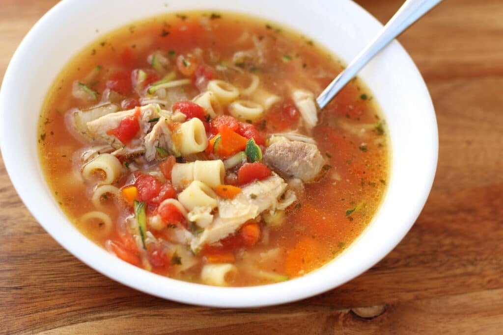 Sicilian Chicken Soup