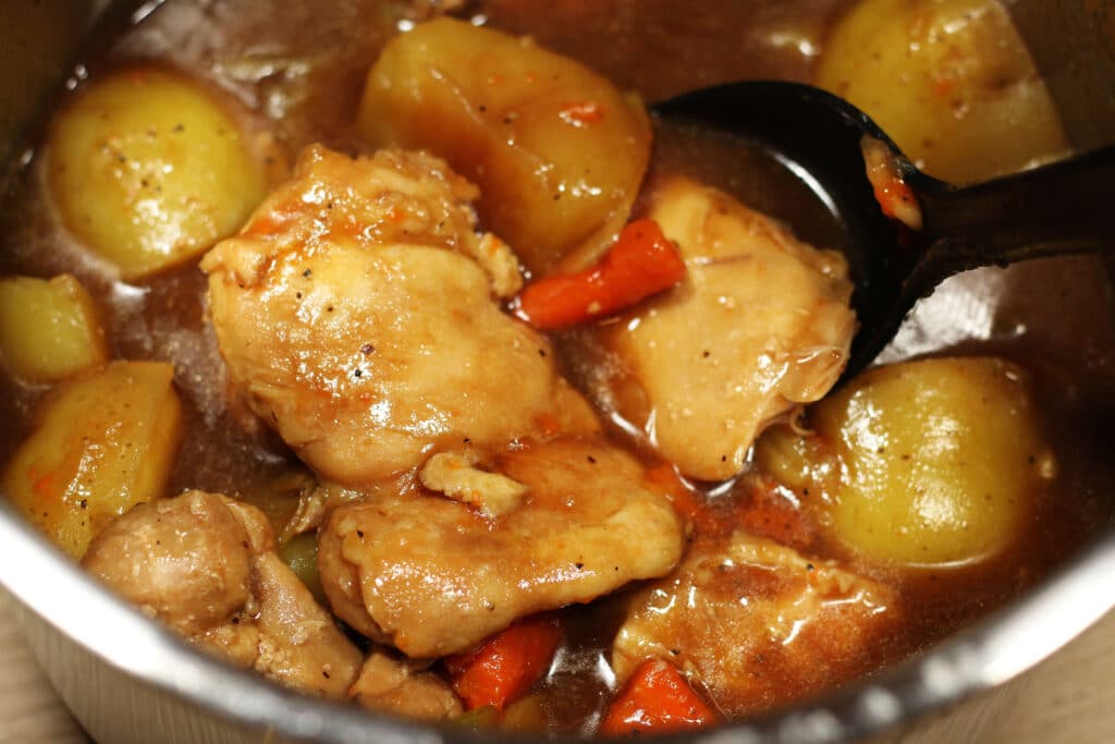 Slow Cooker Chicken Thigh Pot Roast