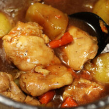 Chicken Thigh Pot Roast
