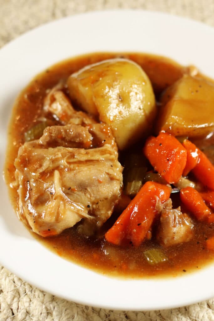 Chicken Thigh Pot Roast