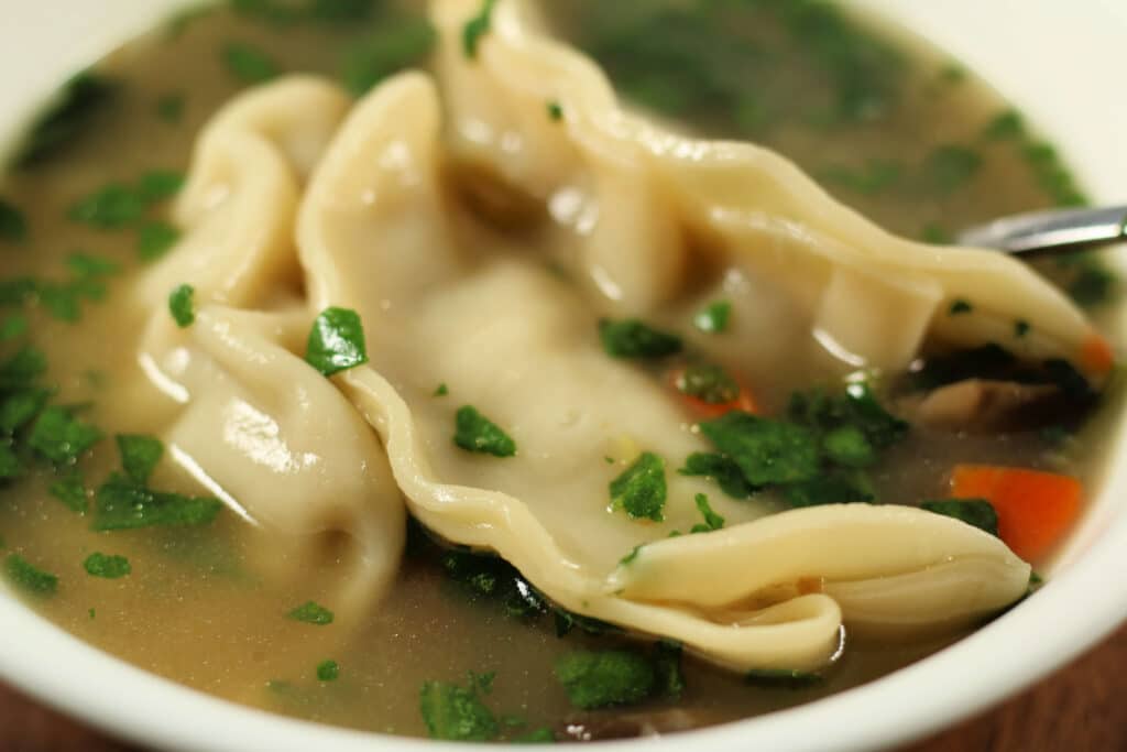 Instant Pot Potsticker Soup
