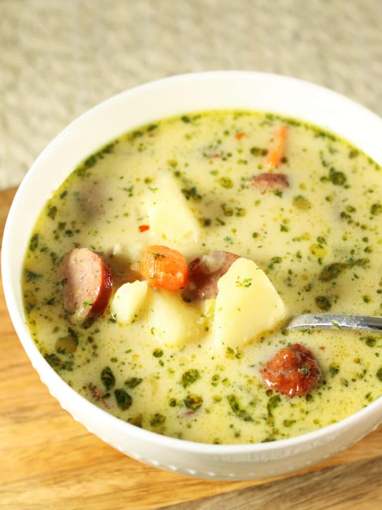 Kielbasa Potato Soup
