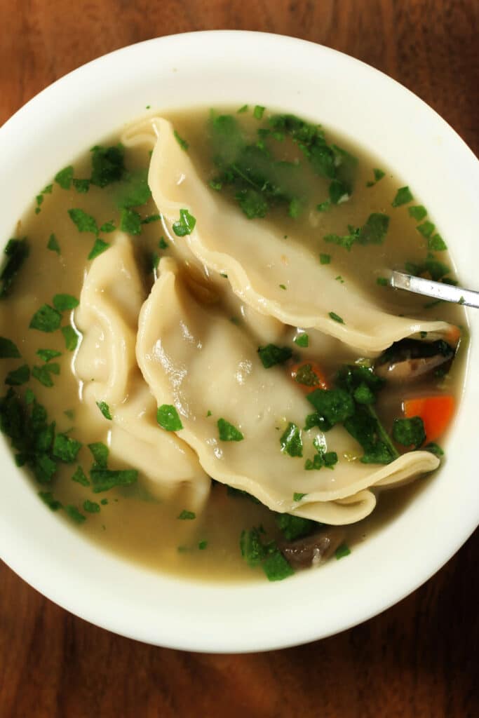 Instant Pot Potsticker Soup