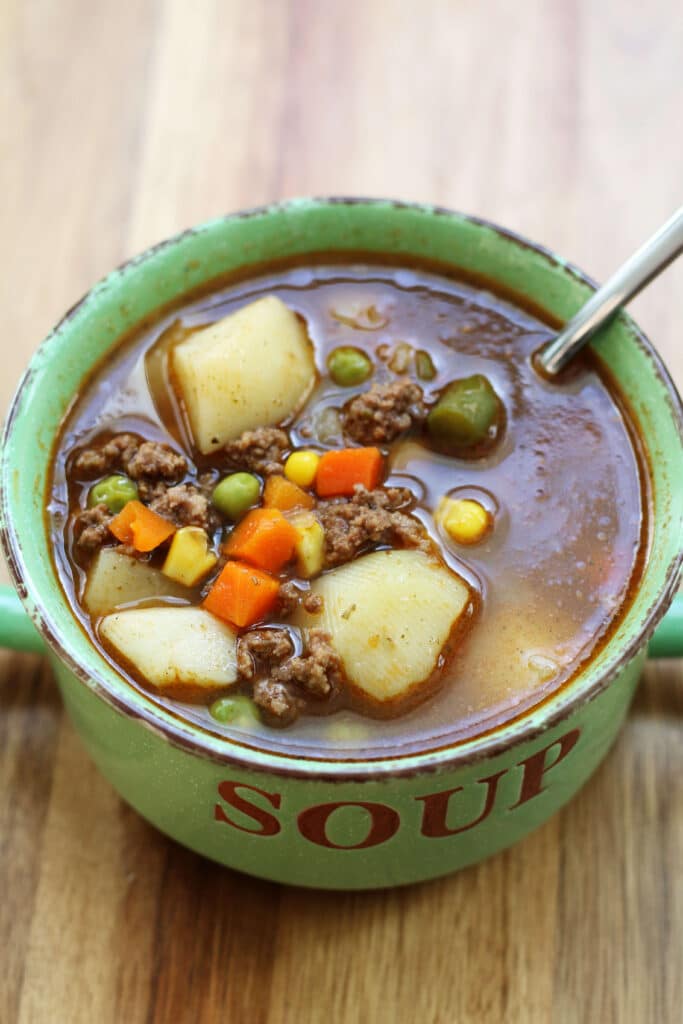 Ground Beef Potato Soup