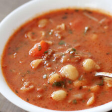 Creamy Parmesan Italian Sausage Soup