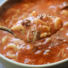 Creamy Ground Beef Tomato Soup