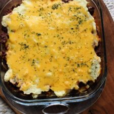 Hamburger Mashed Potato Casserole