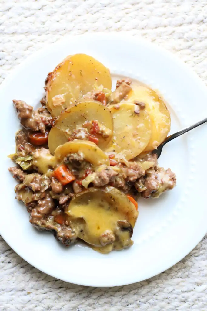 Hobo Ground Beef Casserole