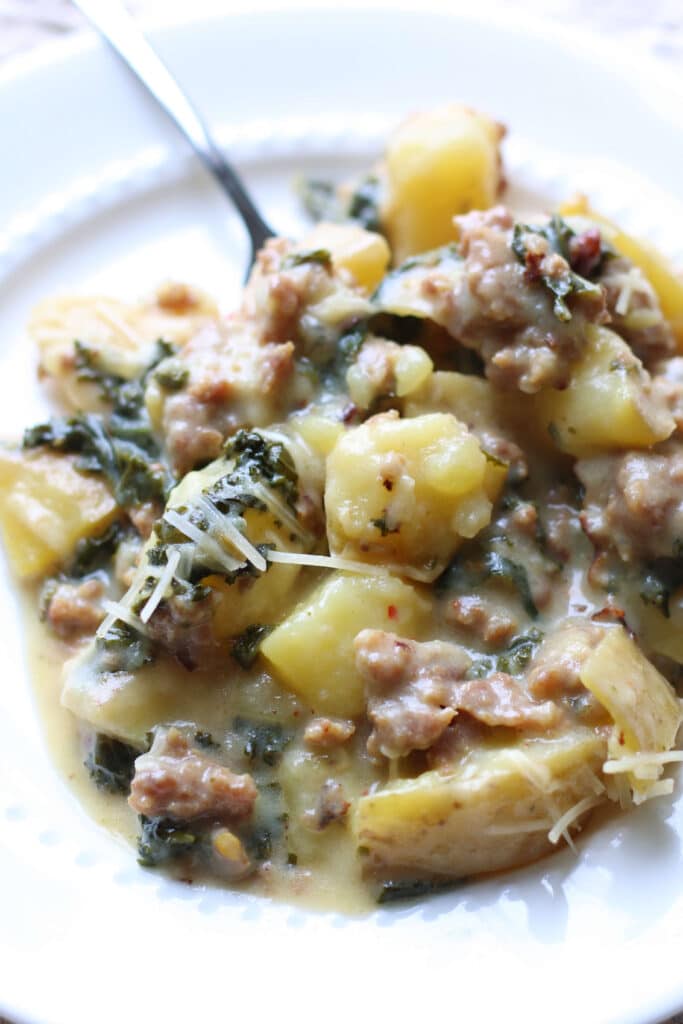 Italian Zuppa Toscana Casserole