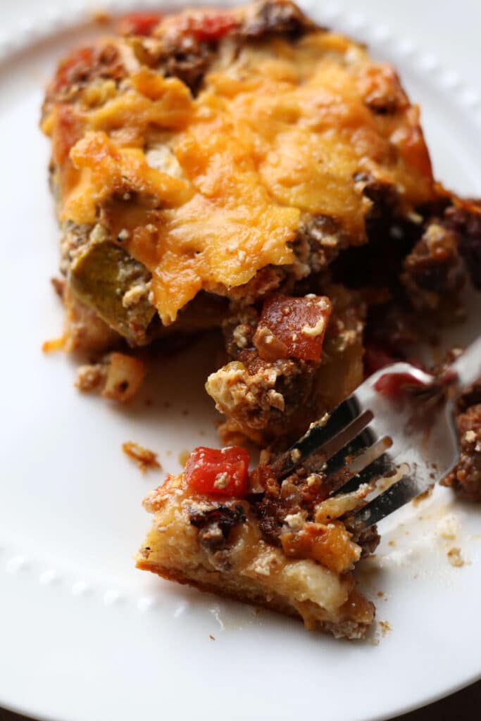 Biscuit Taco Casserole