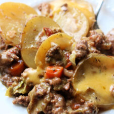 Hobo Ground Beef Casserole