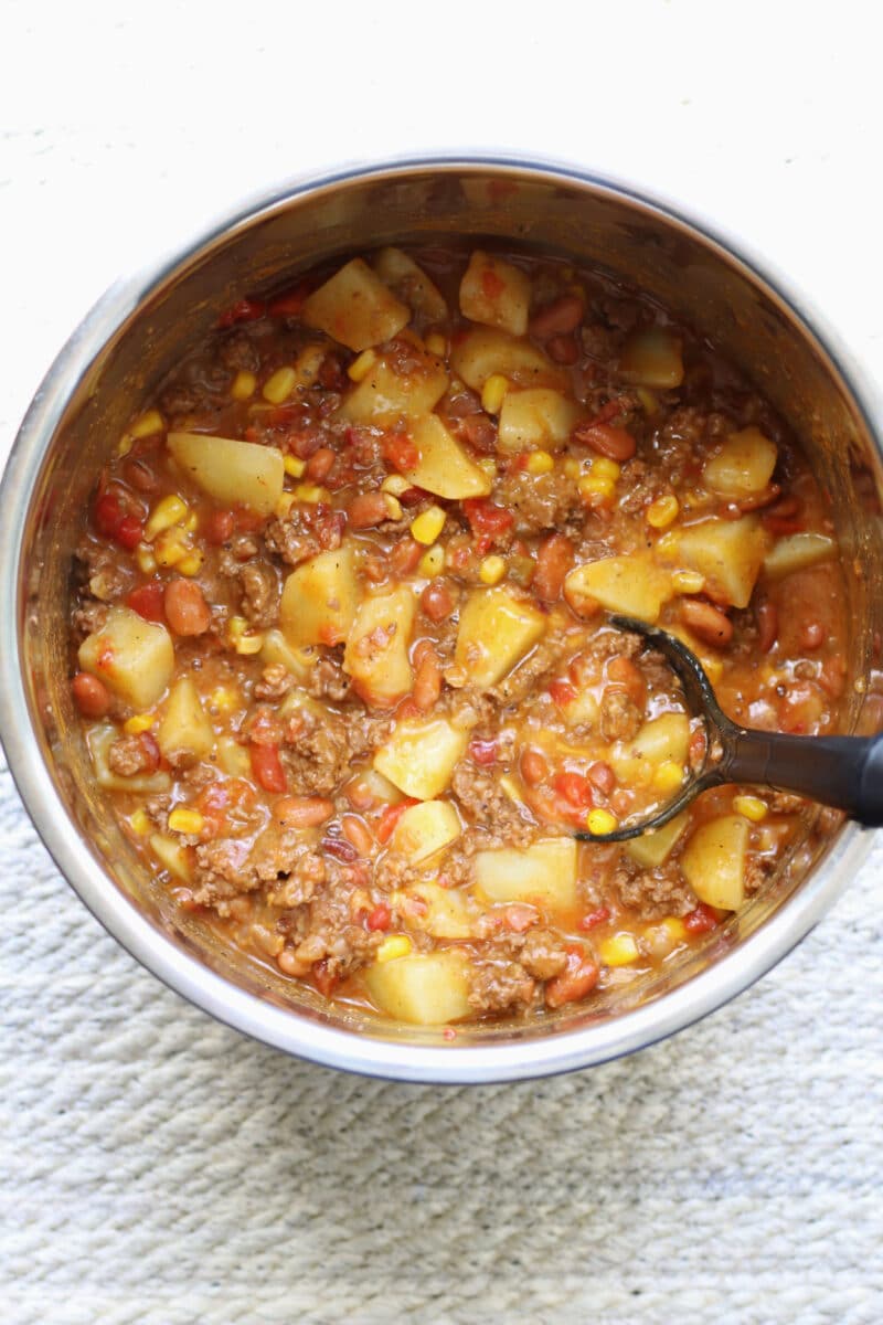 Cowboy Beef Potato Casserole