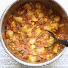 Cowboy Beef Potato Casserole