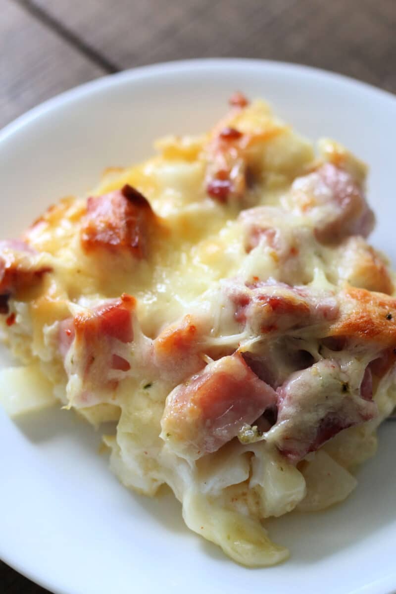 Ham & Cheese Breakfast Casserole