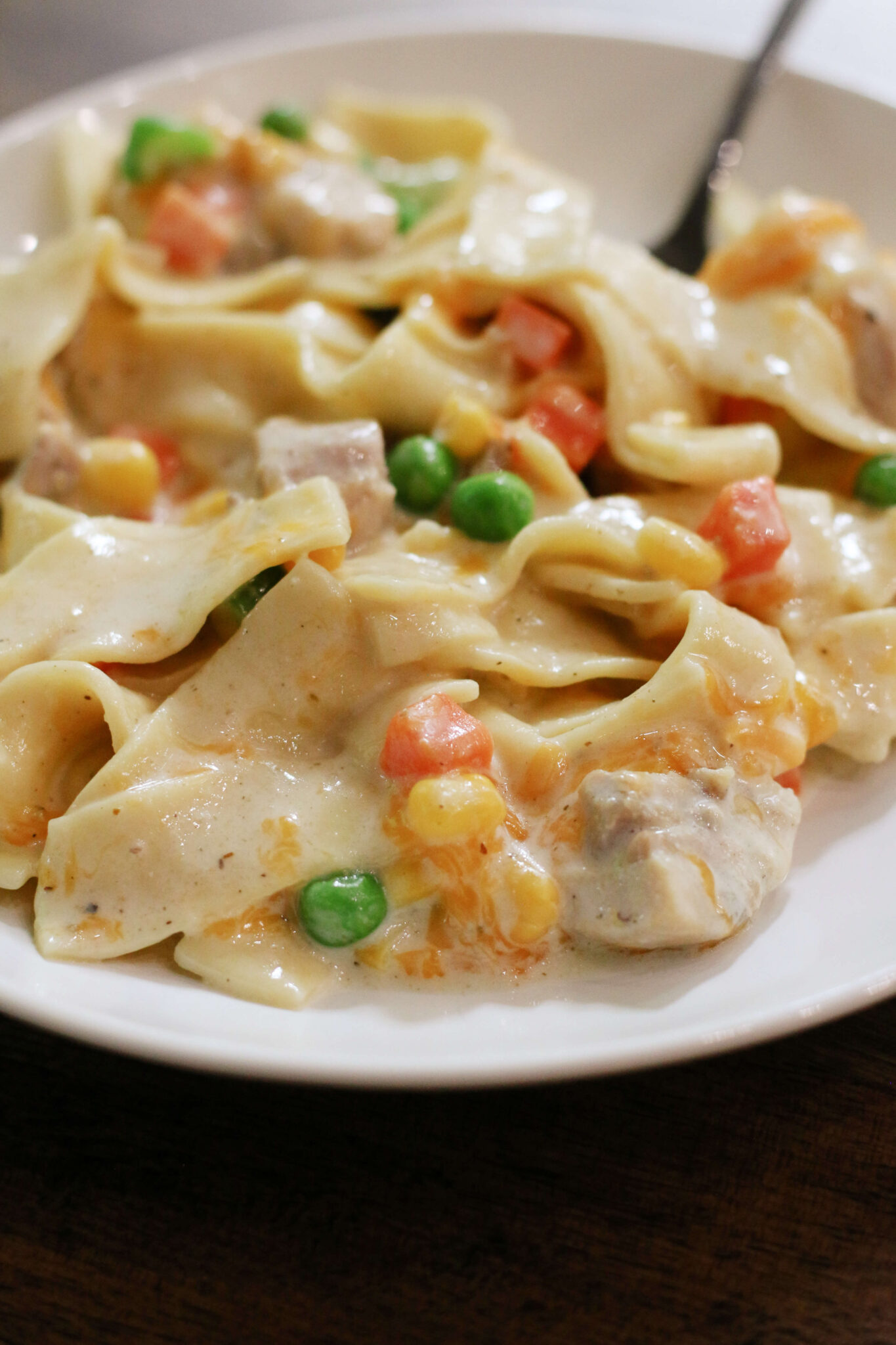 Dolly’s Creamy Chicken Noodle Casserole