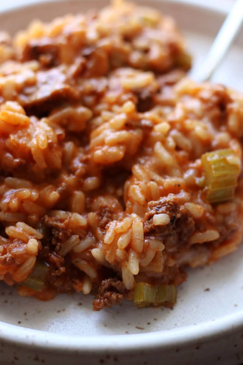 Porcupine Supreme Casserole