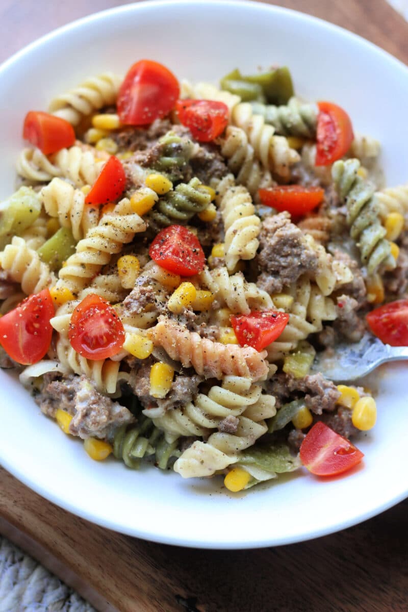 Golden Corn Ranch Beef Casserole