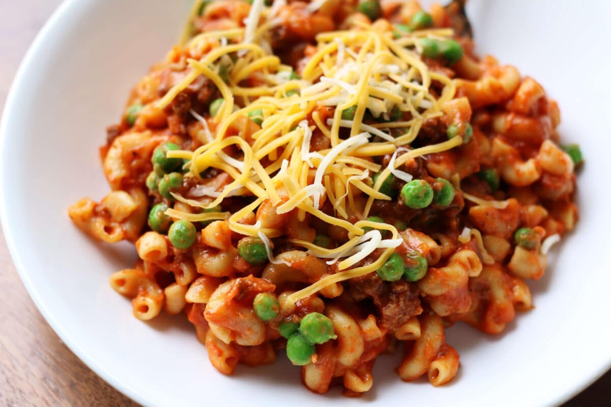 Amish 6-Ingredient Hamburger Casserole