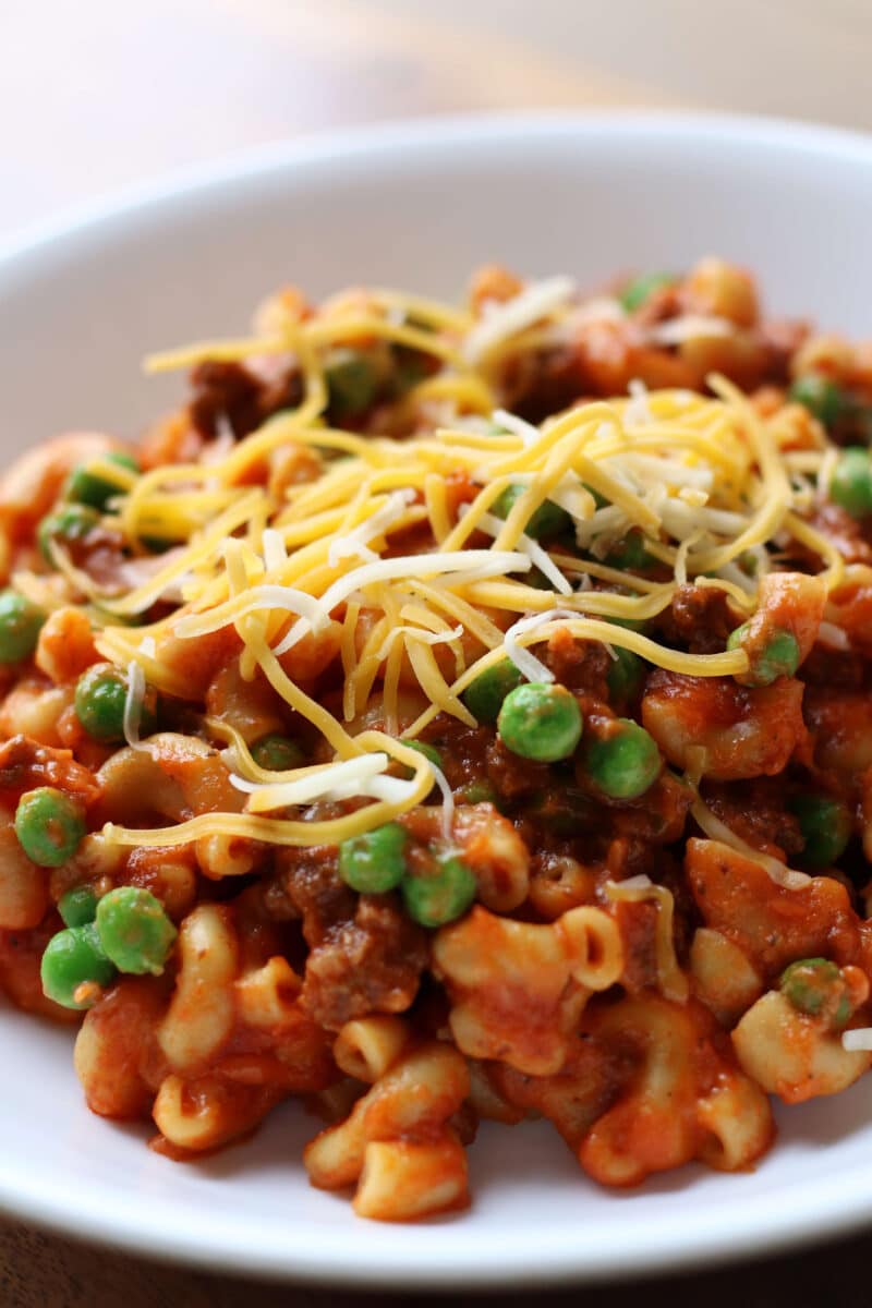 Amish 6-Ingredient Hamburger Casserole